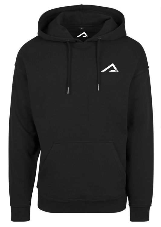 TOP THIRD Hoodie Black with White Logo